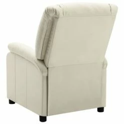 322437 vidaXL Recliner White Faux Leather 11 322437 vidaXL Recliner White Faux Leather -Fauteuils Soldes image 4 322437