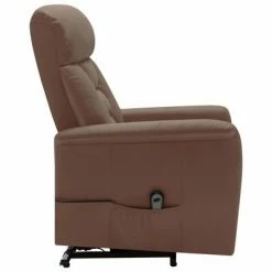 VidaXL Fauteuil inclinable Marron Similicuir 11 VidaXL Fauteuil inclinable Marron Similicuir -Fauteuils Soldes image 4 324009