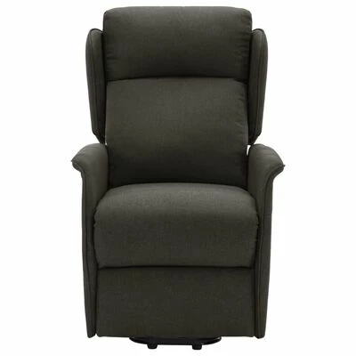 VidaXL Fauteuil inclinable Taupe Tissu 6 VidaXL Fauteuil inclinable Taupe Tissu – Image 4
