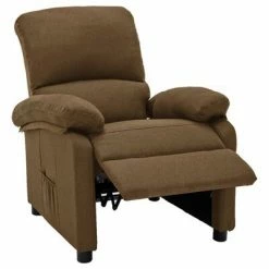 VidaXL Fauteuil inclinable Taupe Tissu 11 VidaXL Fauteuil inclinable Taupe Tissu -Fauteuils Soldes image 4 324077