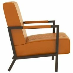 VidaXL Fauteuil Marron Similicuir -Fauteuils Soldes image 4 325750