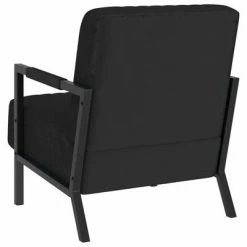 VidaXL Fauteuil Noir Velours 11 VidaXL Fauteuil Noir Velours -Fauteuils Soldes image 4 325764
