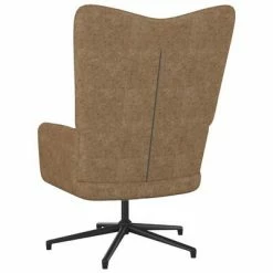 VidaXL Chaise de relaxation Taupe Tissu 11 VidaXL Chaise de relaxation Taupe Tissu -Fauteuils Soldes image 4 327576