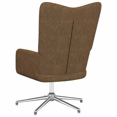 VidaXL Chaise de relaxation Taupe Tissu 6 VidaXL Chaise de relaxation Taupe Tissu – Image 4