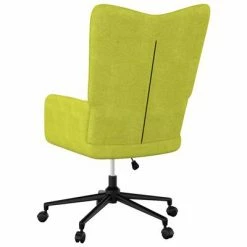 VidaXL Chaise de relaxation Vert Tissu -Fauteuils Soldes image 4 327649