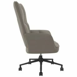 VidaXL Chaise de relaxation Gris clair Velours 11 VidaXL Chaise de relaxation Gris clair Velours -Fauteuils Soldes image 4 328172