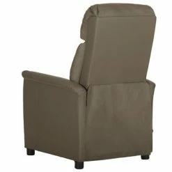 VidaXL Fauteuil inclinable Gris Similicuir -Fauteuils Soldes image 4 329674
