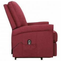 VidaXL Fauteuil inclinable Rouge bordeaux Tissu 11 VidaXL Fauteuil inclinable Rouge bordeaux Tissu -Fauteuils Soldes image 4 329722