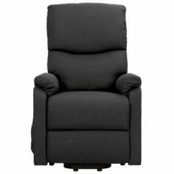 VidaXL Fauteuil inclinable Gris foncé Tissu 11 VidaXL Fauteuil inclinable Gris foncé Tissu -Fauteuils Soldes image 4 329740