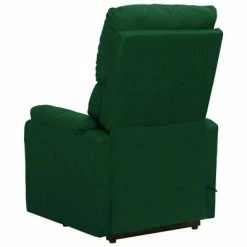 VidaXL Fauteuil inclinable Vert foncé Tissu 11 VidaXL Fauteuil inclinable Vert foncé Tissu -Fauteuils Soldes image 4 329745