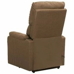 VidaXL Fauteuil inclinable Taupe Tissu -Fauteuils Soldes image 4 329747