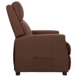 VidaXL Fauteuil inclinable Marron Similicuir 11 VidaXL Fauteuil inclinable Marron Similicuir -Fauteuils Soldes image 4 338837