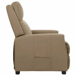 VidaXL Fauteuil inclinable Cappuccino Similicuir -Fauteuils Soldes image 4 338838