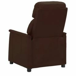 VidaXL Fauteuil inclinable Marron Similicuir -Fauteuils Soldes image 4 338851