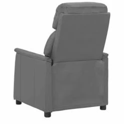 VidaXL Fauteuil inclinable Gris Similicuir -Fauteuils Soldes image 4 338854