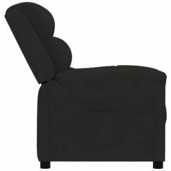 VidaXL Fauteuil inclinable Noir Velours -Fauteuils Soldes image 4 342383