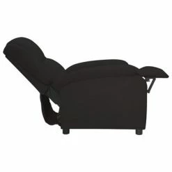VidaXL Fauteuil inclinable Noir Velours -Fauteuils Soldes image 4 342405