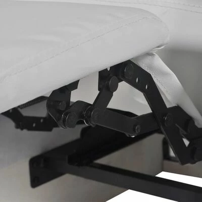 VidaXL Fauteuil inclinable à 3 places Cuir synthétique Blanc 7 VidaXL Fauteuil inclinable à 3 places Cuir synthétique Blanc – Image 5