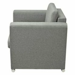 VidaXL Fauteuil Gris clair Tissu 11 VidaXL Fauteuil Gris clair Tissu -Fauteuils Soldes image 5 243579