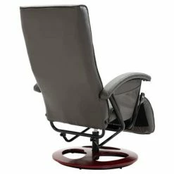 VidaXL Fauteuil TV pivotant Gris Similicuir -Fauteuils Soldes image 5 248450