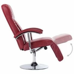 VidaXL Fauteuil TV Rouge bordeaux Similicuir -Fauteuils Soldes image 5 248591