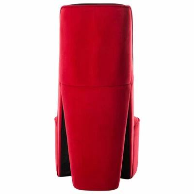 VidaXL Chaise en forme de talon haut Rouge Velours 7 VidaXL Chaise en forme de talon haut Rouge Velours – Image 5