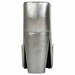 VidaXL Chaise en forme de chaussure à talon haut Argenté Similicuir -Fauteuils Soldes image 5 248649