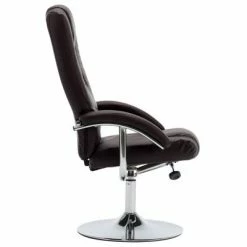 VidaXL Fauteuil inclinable avec repose-pied Marron Similicuir 12 VidaXL Fauteuil inclinable avec repose-pied Marron Similicuir -Fauteuils Soldes image 5 248655