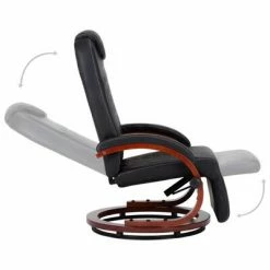 VidaXL Fauteuil inclinable TV Noir Similicuir 12 VidaXL Fauteuil inclinable TV Noir Similicuir -Fauteuils Soldes image 5 248713