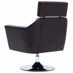 VidaXL Fauteuil TV Marron Similicuir -Fauteuils Soldes image 5 281306