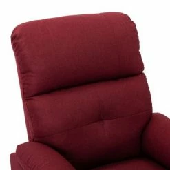 VidaXL Fauteuil inclinable Rouge bordeaux Tissu -Fauteuils Soldes image 5 289665