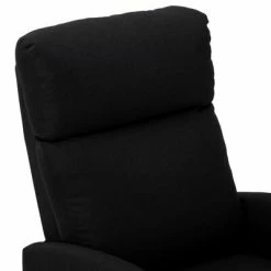 VidaXL Fauteuil inclinable Noir Tissu -Fauteuils Soldes image 5 289698
