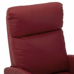 VidaXL Fauteuil inclinable Rouge bordeaux Similicuir -Fauteuils Soldes image 5 289720