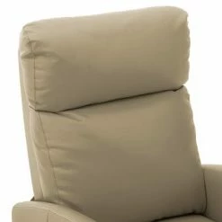 VidaXL Fauteuil inclinable Cappuccino Similicuir -Fauteuils Soldes image 5 289722