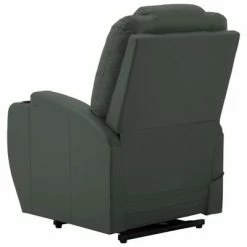 VidaXL Fauteuil inclinable Anthracite Similicuir -Fauteuils Soldes image 5 289753