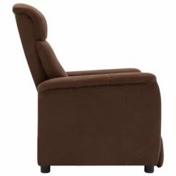 VidaXL Fauteuil inclinable Marron Similicuir daim -Fauteuils Soldes image 5 289764
