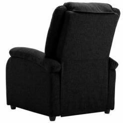 VidaXL Fauteuil inclinable électrique Noir Tissu -Fauteuils Soldes image 5 3098355
