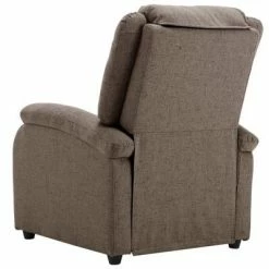 VidaXL Fauteuil inclinable électrique Taupe Tissu -Fauteuils Soldes image 5 3098360