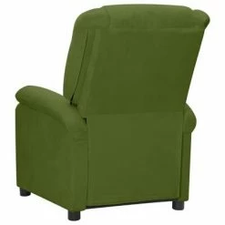 VidaXL Fauteuil inclinable électrique Vert clair Velours -Fauteuils Soldes image 5 3098396