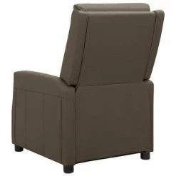 VidaXL Fauteuil inclinable électrique Gris Similicuir -Fauteuils Soldes image 5 3098482