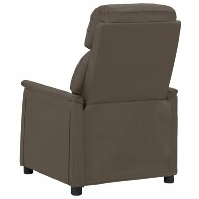 VidaXL Fauteuil inclinable électrique Gris Similicuir 7 VidaXL Fauteuil inclinable électrique Gris Similicuir – Image 5