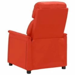 VidaXL Fauteuil inclinable électrique Rouge Similicuir -Fauteuils Soldes image 5 3098497