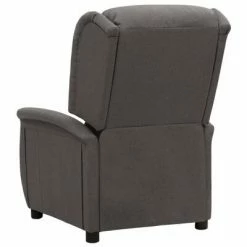VidaXL Fauteuil inclinable électrique Gris foncé Tissu -Fauteuils Soldes image 5 3098507