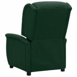 VidaXL Fauteuil inclinable électrique Vert foncé Tissu -Fauteuils Soldes image 5 3098512