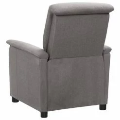 VidaXL Fauteuil inclinable électrique Gris clair Tissu -Fauteuils Soldes image 5 3098544