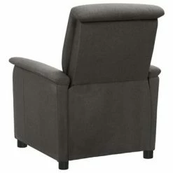 VidaXL Fauteuil inclinable électrique Gris foncé Tissu -Fauteuils Soldes image 5 3098545