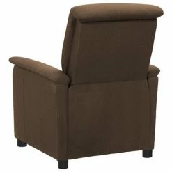 VidaXL Fauteuil inclinable électrique Marron Tissu -Fauteuils Soldes image 5 3098548