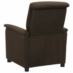 VidaXL Fauteuil inclinable électrique Marron foncé Tissu 12 VidaXL Fauteuil inclinable électrique Marron foncé Tissu -Fauteuils Soldes image 5 3098549