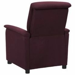 VidaXL Fauteuil inclinable électrique Violet Tissu -Fauteuils Soldes image 5 3098551
