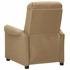 VidaXL Fauteuil inclinable électrique Cappuccino Similicuir -Fauteuils Soldes image 5 3098570
